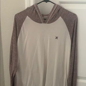 Long sleeve Light Hurley Hoodie